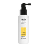 NIOXIN front packaging showing treatment and system benefits