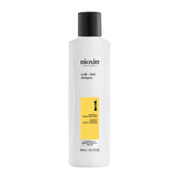 NIOXIN front packaging showing product and benefit of scalp cleansing