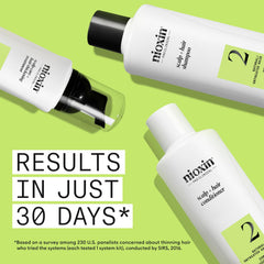NIOXIN conditioner cream close-up, lightweight formula that boosts hair resilience