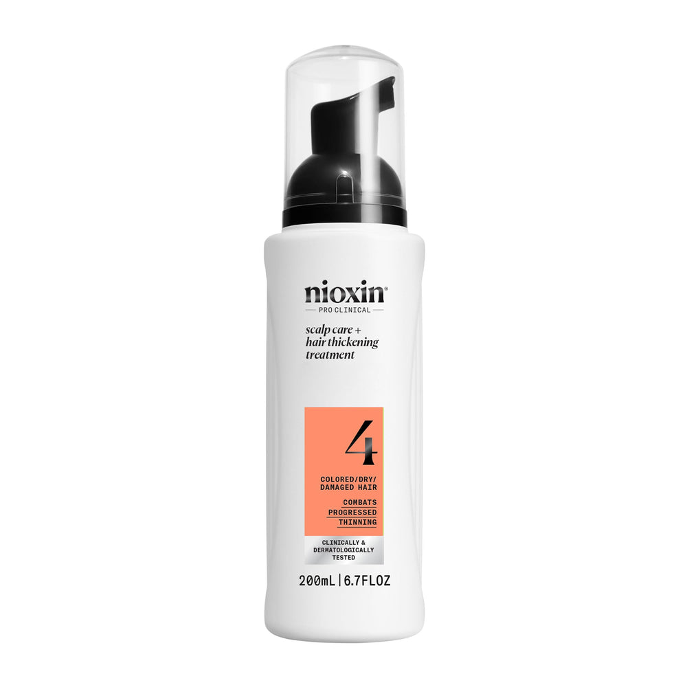 NIOXIN front packaging showing system 4 benefits and professional finish