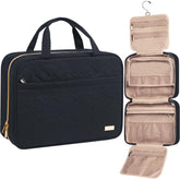 NISHEL front view closed showing compact travel-ready design and easy carry benefit