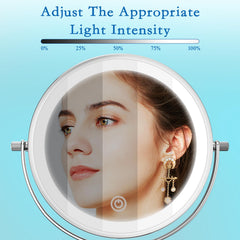 Niuphia rotating mirror angled to show 360° adjustment benefit