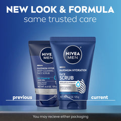 NIVEA MEN tube cap detail demonstrating secure closure and portability