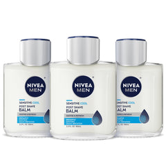 NIVEA MEN front packaging showing cooling aftershave benefit