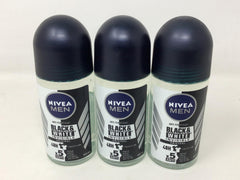 NIVEA roll-on in hand showing compact travel-friendly size