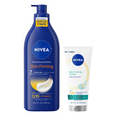 NIVEA lotion front packaging showing pump and size — clear product ID and easy dispensing