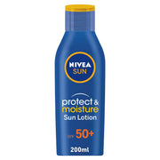 NIVEA front bottle view showing label and convenient family-size