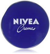 NIVEA jar front view showing product label and German origin, reliable hydration