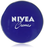 NIVEA jar front view showing product label and German origin, reliable hydration