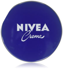 NIVEA jar front view showing product label and German origin, reliable hydration