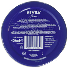 NIVEA cream texture close-up illustrating rich consistency and easy spread