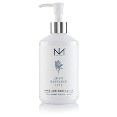 Niven Morgan lotion front packaging showing label and refined scent benefits