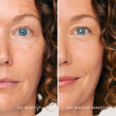 No Makeup Makeup cream‑balm texture closeup showing smooth blendability