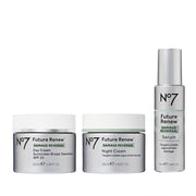 No7 set front packaging showing all three products and clear benefits
