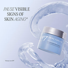 No7 gel on fingertip ready to apply for quick absorption