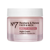 No7 jar front view showing product label and tidy packaging benefit