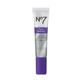 No7 front jar showing product and compact travel size benefit