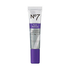 No7 front jar showing product and compact travel size benefit