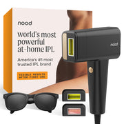 Nood Flasher Pro front view showing sleek design and large treatment window for quicker sessions