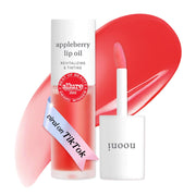 NOONI Appleberry front packaging showing compact lip oil and color-changing benefit
