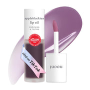 NOONI front packaging showing Appleblacktea tube and glossy finish benefit