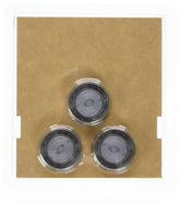 Norelco HQ56 front packaging showing three replacement heads and clear benefits