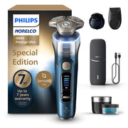 Norelco i9000 front view showing sleek shaver and display for precision
