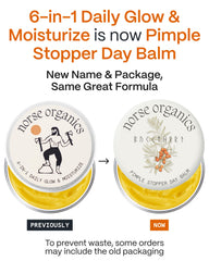 Norse Organics open balm texture highlighting smooth fast-absorbing finish