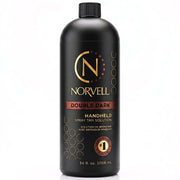Norvell Double Dark front bottle showing professional 34 fl oz size and easy pouring