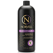 Norvell front bottle view showing Venetian Plus and professional tan benefits