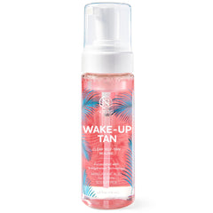 Norvell bottle front view highlighting clear overnight mousse benefit