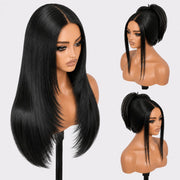 NOSTALGIA front view showing pre-plucked lace and natural hairline benefit