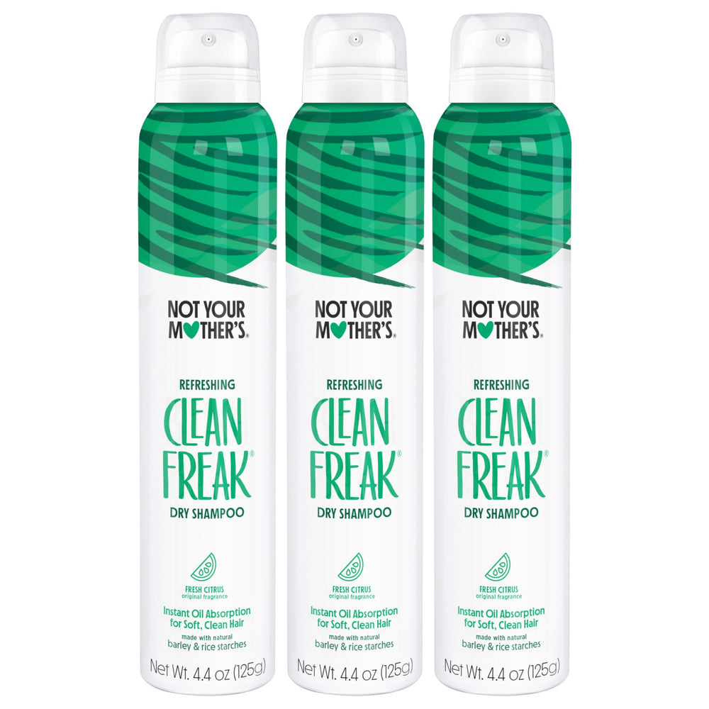 Not Your Mother's front packaging showing three 4.4 oz cans and benefits