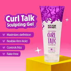 Not Your Mother's cream on hand showing smooth texture that boosts moisture and slip