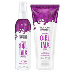Not Your Mother's front packaging showing both curl products and clear benefits