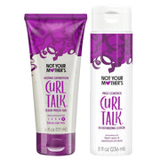 Not Your Mother's front packaging showing both lotion and gel for curl definition