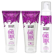 Not Your Mother's trio front packaging showing all three products and benefits