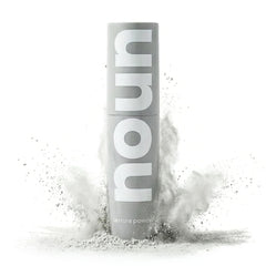 NOUN front packaging showing bottle and label, clean natural styling benefit