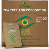 NOVEHA front packaging showing 60 individually wrapped wipes for convenience