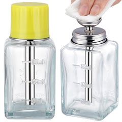 Noverlife front packaging showing two clear glass acetone dispensers for tidy use
