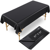 Noverlife front view on massage table, protects upholstery and surfaces