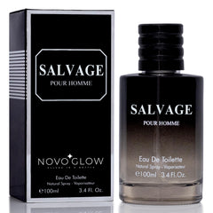 NovoGlow Salvage front bottle showing clean design and gift-ready appeal