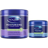 Noxzema moisturizing 12 oz jar front view showing cleanser benefit