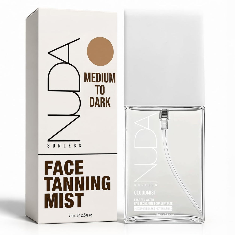 Nuda bottle front packaging showing product name and size for quick recognition