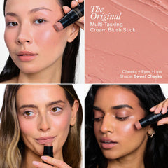 Nudestix close-up of built-in brush showing smooth blending benefit