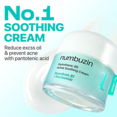 numbuzin open jar cream texture emphasizing smooth application
