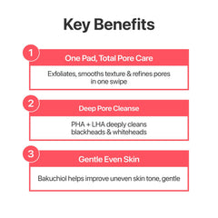 numbuzin smooth pad close-up calming skin and targeting pores