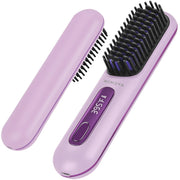 NUMOYA front view showing purple brush and compact design for easy portability