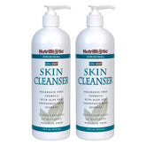 NutriBiotic front packaging twin pack shows clear bottles and labels for easy identification