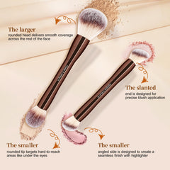 nxppyy travel case open with brushes and accessories for neat storage and travel convenience